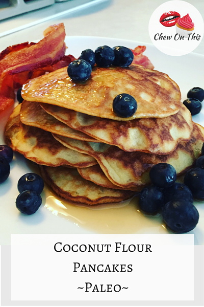 Paleo Coconut Flour Pancakes