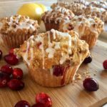 Cranberry Muffins with Walnut Streusel