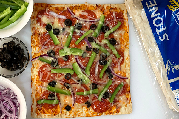 Flatbread Pizza Supreme