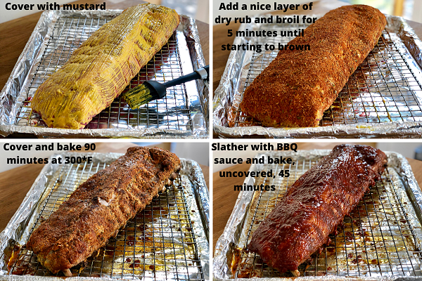 Oven baked ribs