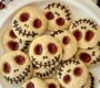 Halloween Skeleton Thumbprint Cookies