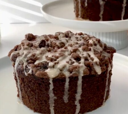 Mini Chocolate Crumb Cakes